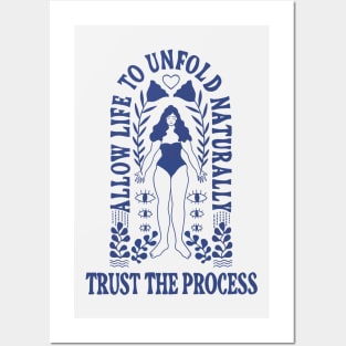 Trust the Process // Wu Wei Posters and Art